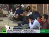 Greece overwhelmed with refugees as neighbors tighten borders