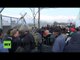 Thousands of refugees stranded at Greek-Macedonian border as gates closed (Live record)