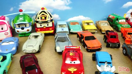 Детские игрушки MAK транспортировщик и трек Мультфильм Тачки Pixar Disney Обзор игрушек