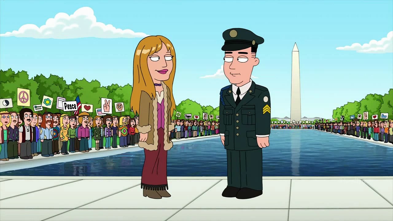 Family Guy Season 12 Episode 3 Forrest Gump Scene
