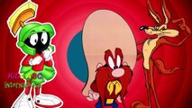 Looney Tunes Finger family songs funny for Kids Sam,Marvin the Martian,Coyote and Road Runner