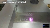 Laser marking on Metal by prakash