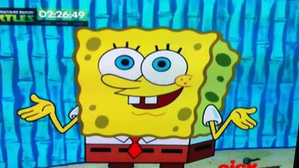 Spongebob Squarepants - Drinking hot coco