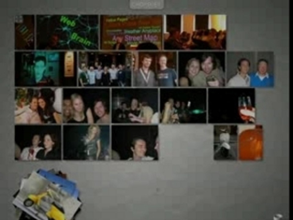 User interface des techdemos