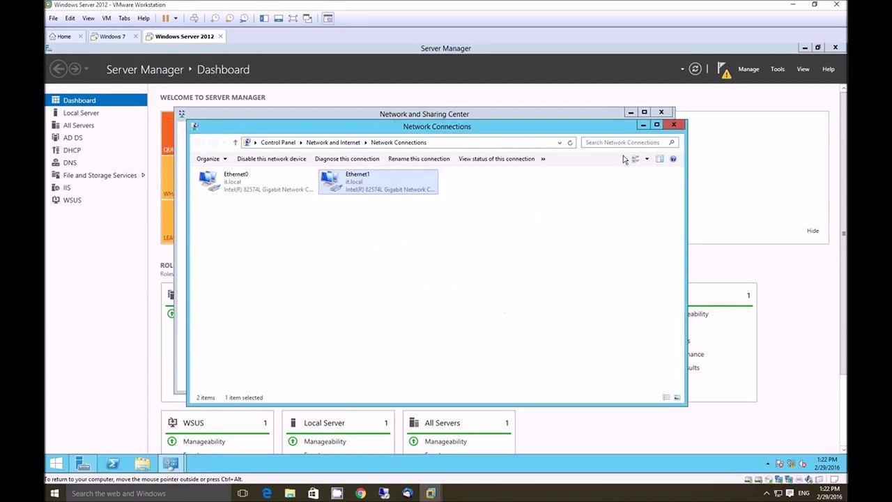 طريقة اعداد الWSUS في ويندوز سيرفر 2012 R2