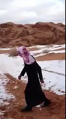 This why we don't have snow in Saudi Arabia