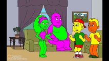 Barney Gets Grounded For Nothing