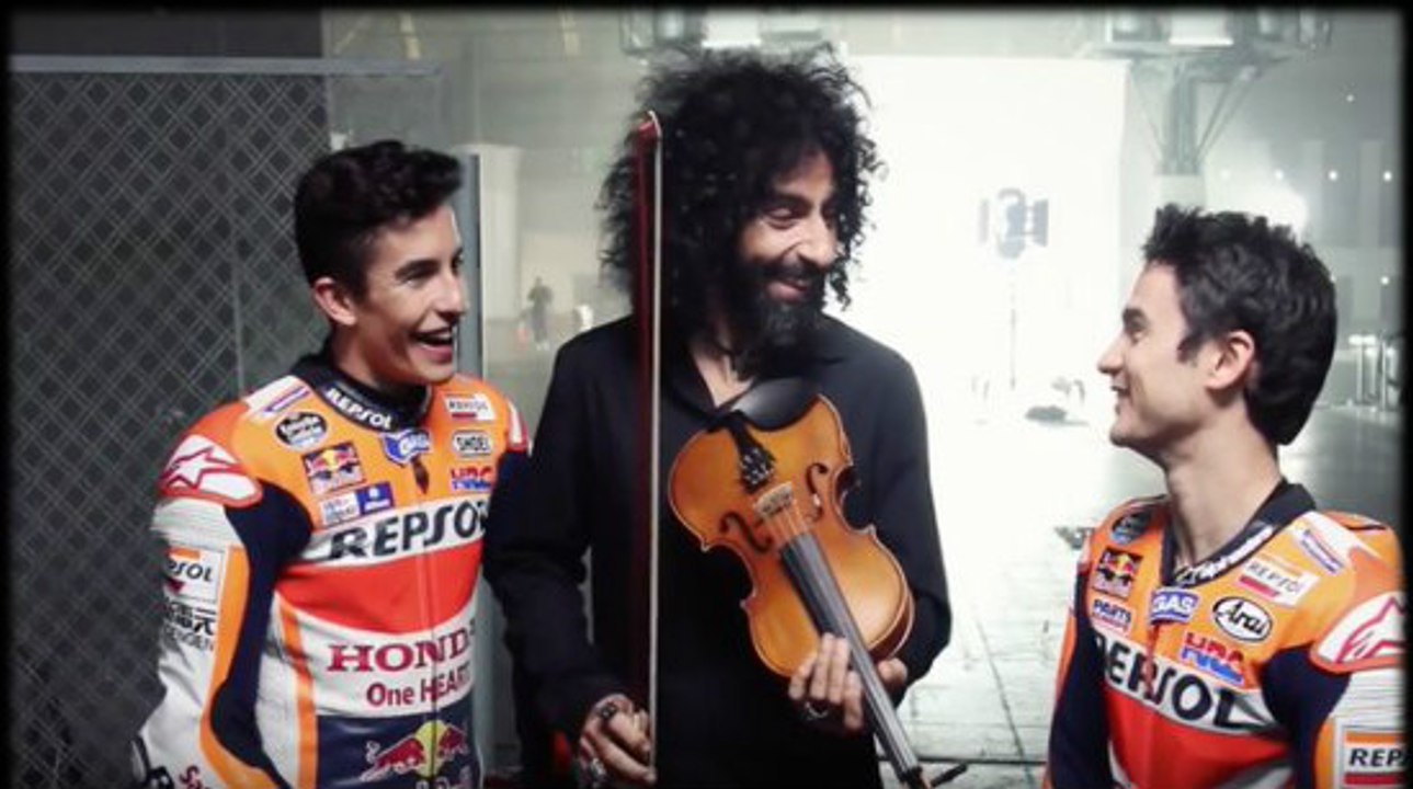 Marc Márquez y Valentino Rossi: condiciones opuestas