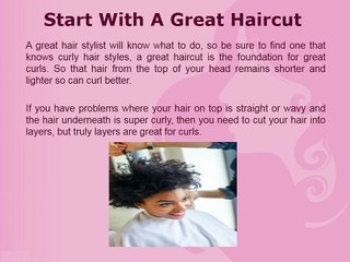 Hair Care Tips For Organic Curls - Taren Guy