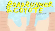 WB Roadrunner & Coyote -speed drawing
