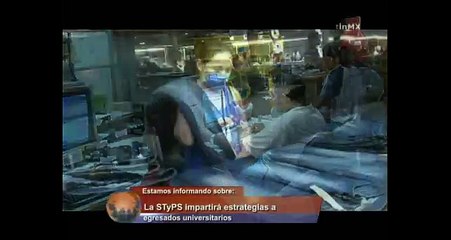 La STyPS impartirá estrategias a egresados universitarios.