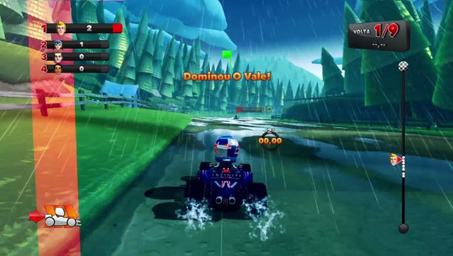 PS3 F1 Race Stars trofeu minha casa