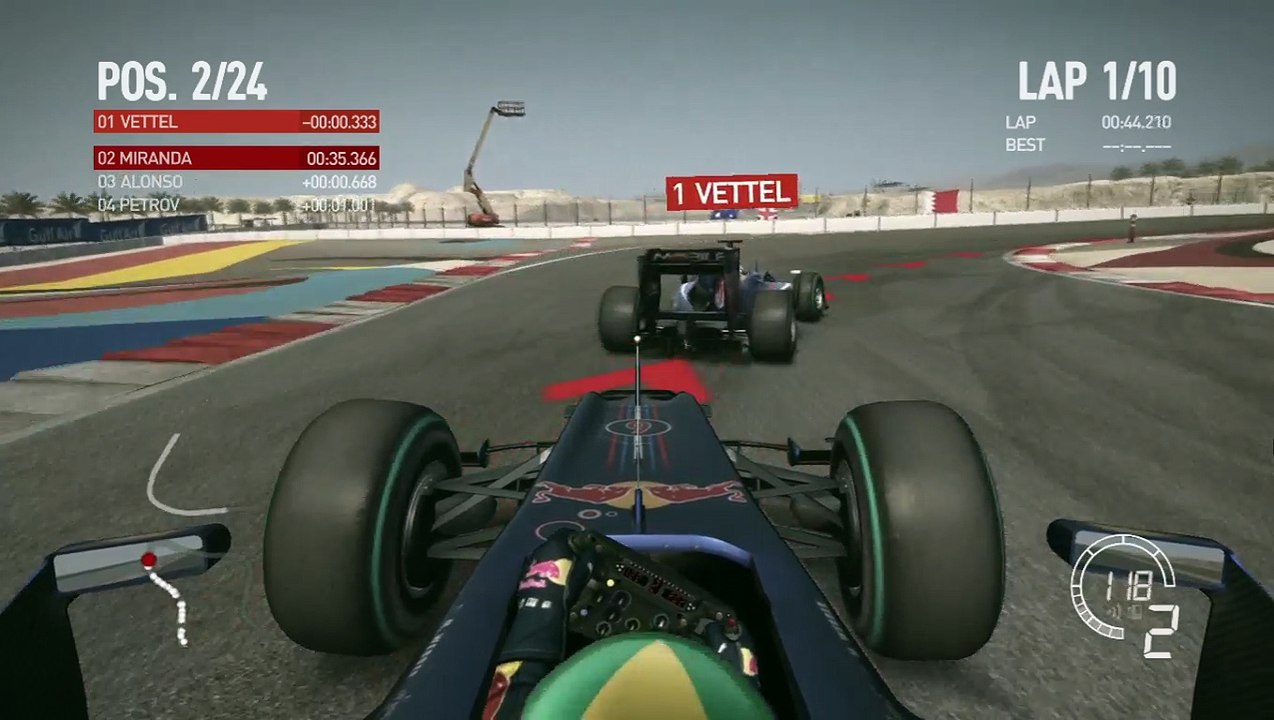 PS3 F1 2010 Trofeu One-two