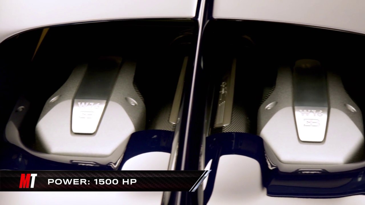 La voiture la plus rapide du monde : Bugatti Chiron - 420 km/h