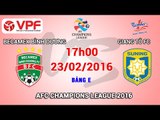 B. Bình Dương vs Giang Tô FC - AFC Champions League 2016 | FULL