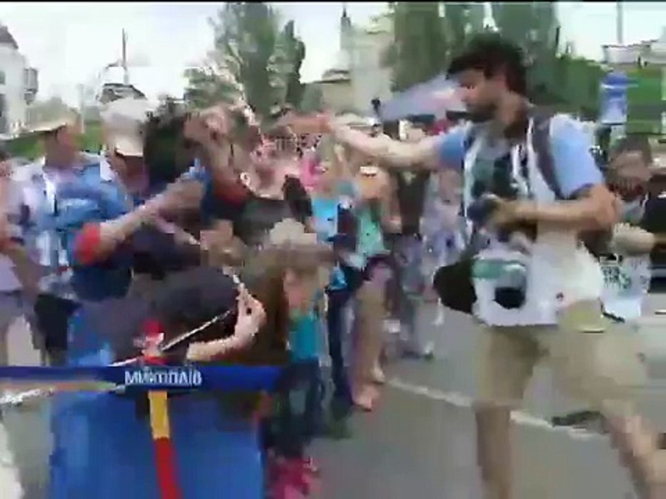 В Николаеве гонщик сделал предложение любимой на под...
