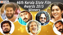 46th Kerala State Film Awards 2015 Winners : Complete List