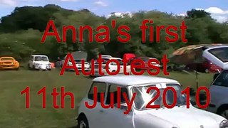 Anna's first Autotest