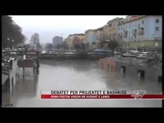 Rama poston videon me kioskat e Lanës - News, Lajme - Vizion Plus