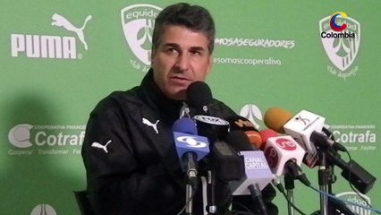 Rueda de prensa, Liga Águila "Equidad vs. Santa Fe"