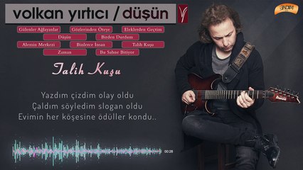 Volkan Yırtıcı - Talih Kuşu ( Official Lyric Video )