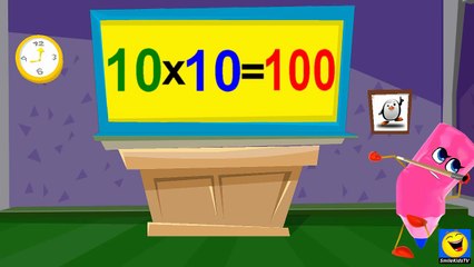 Multiplication  10 Times Table Twice  Kids Songs With Lyrics