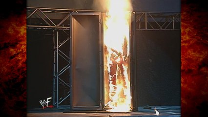 The Undertaker Sets an Effigy of Kane on Fire! 3/16/98