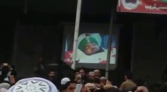 Mumtaz Qadri Janaza Video - Mumtaz Qadri shaheed Janaza