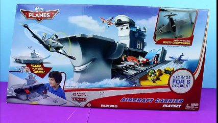 Disney Planes Aircraft Carrier Playset with Jolly Wrenches Dusty Just4fun290 Fire & Rescue