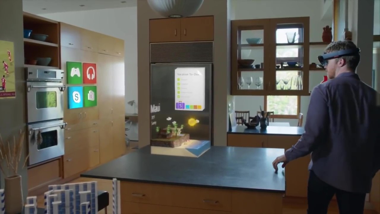 Microsoft HoloLens Wath is a hologram ? Vidéo Dailymotion