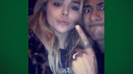 Antes de selfie com Neymar, atriz Chloe Grace Moretz mandou