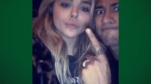 Neymar posta vídeo com atriz Chloe Grace Moretz
