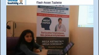 Mega Mental Aritmetik Kadıköy - Mega Hafıza; Berya, 9 Yaş, 3. Sınıf 0.3 sn hızla toplama: 40 İşlem