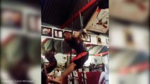 Conor McGregor showcasing ridiculously intense workout