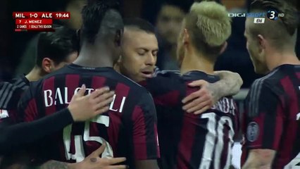 1-0 Jeremy Menez Goal HD - AC Milan 1-0 Alessandria 01.03.2016 HD