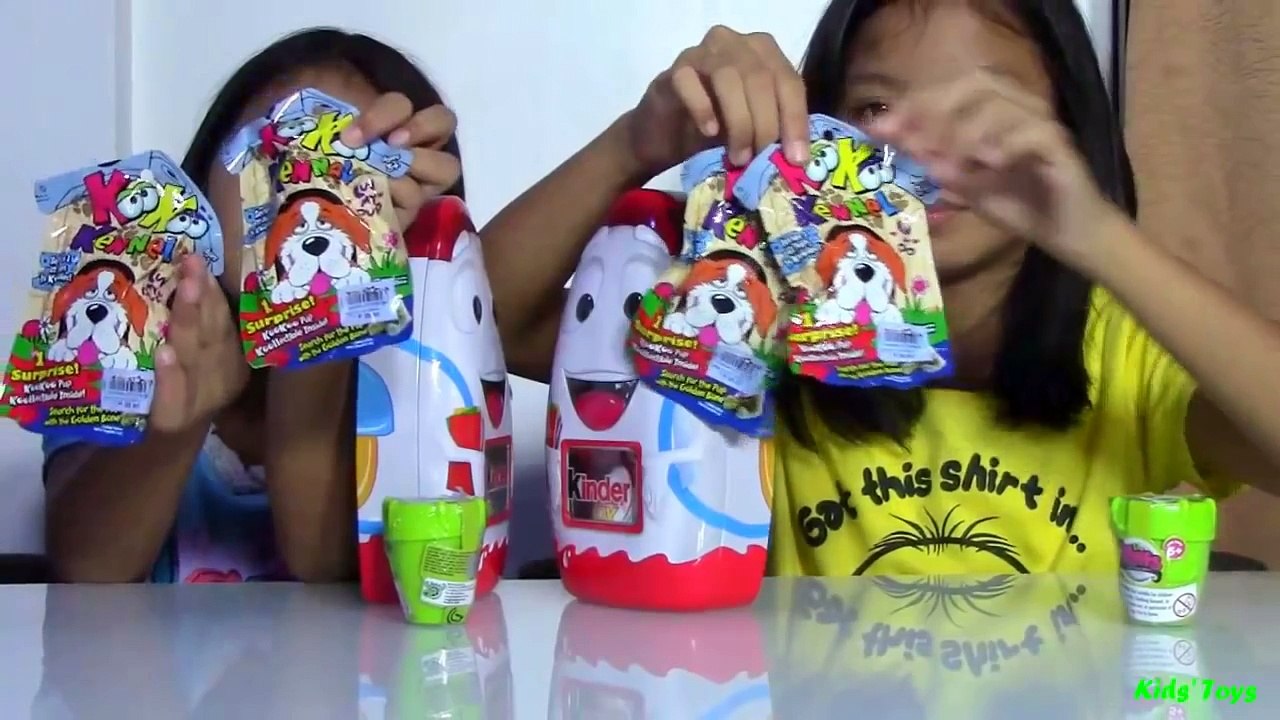 Kinder Joy Surprise Eggs Zelfs Surprise Pots Koo Koo Kennel Surprise Toys