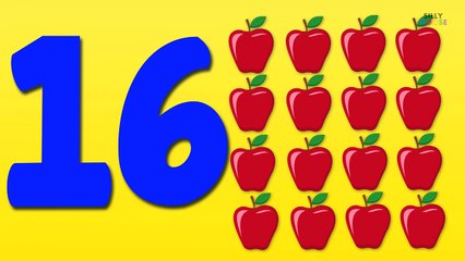 Counting Apples | Learn numbers from 1 to 20