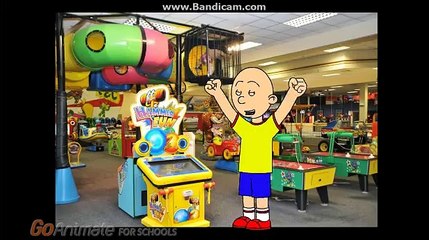 Caillou Misbehaves at Chuck E Cheeses