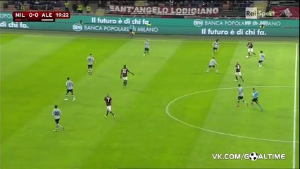 Jeremy Menez Goal - AC Milan 1 - 0	Alessandria - 01-03-2016