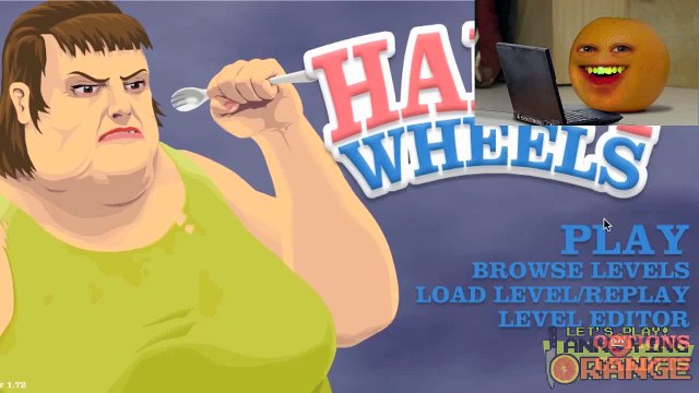 Annoying Orange Lets Play Happy Wheels #3: Slappy Wheels