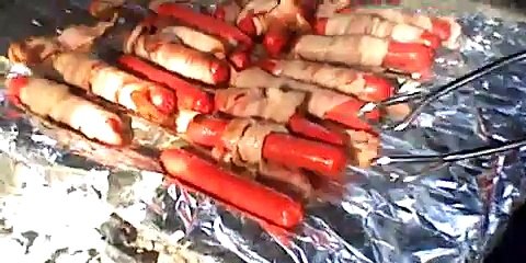 Abe and Eric cooking.