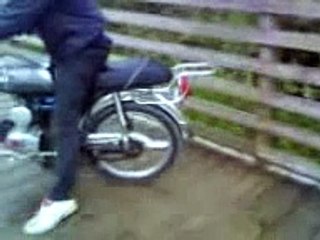 Suzuki k50 burnout