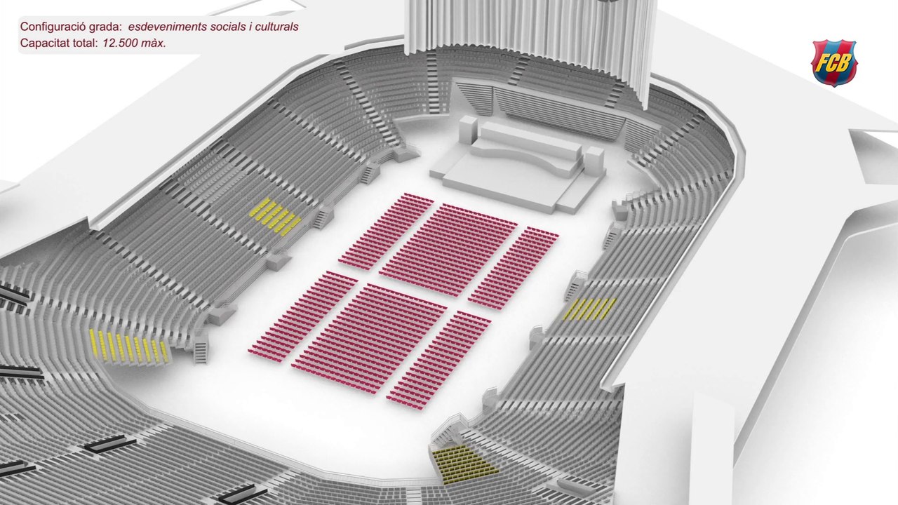 NOU PALAU BLAUGRANA: Una instal·lació multifuncional