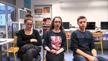 Cambrai : les lycéens de Paul-Duez parlent de leur projet 