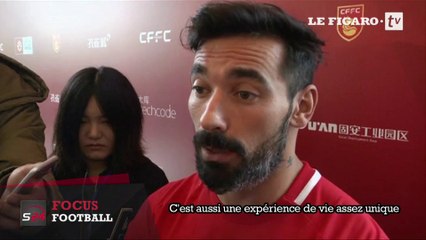 Les premiers pas d'Ezequiel Lavezzi en Chine