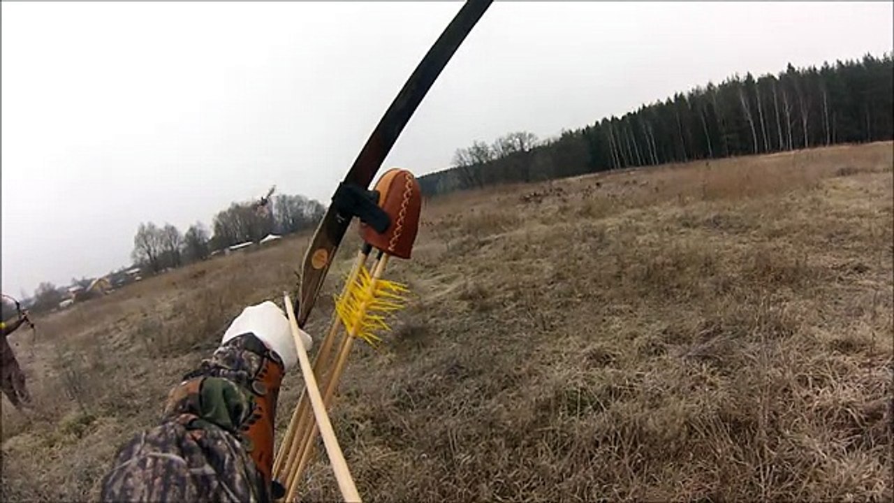 Охота на Фазана из Луков!