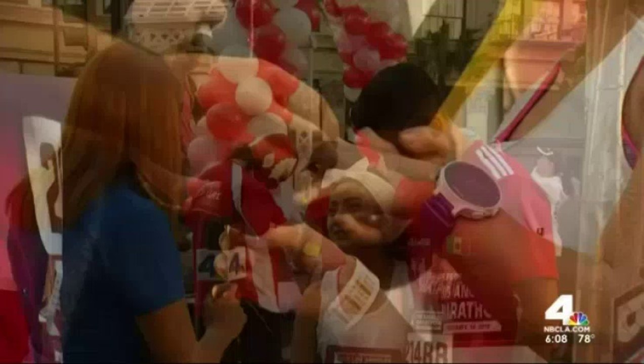 LA Marathon Wedding