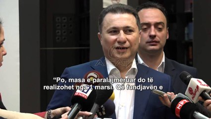 Nikolla Gruevski për gjithçka thotë “JO”