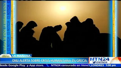 ONU alerta sobre “inminente” crisis humanitaria en Grecia ante llegada de refugiados