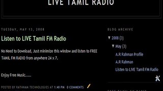 Tamil Music Radio
